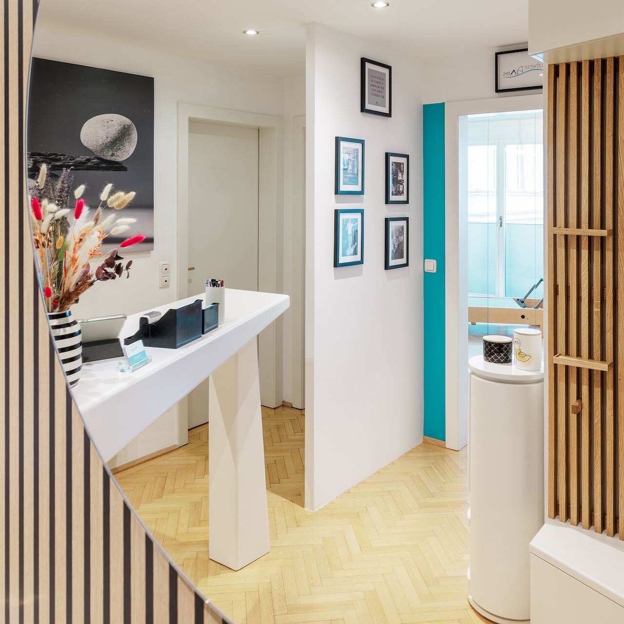 authentic Pilates Wien Empfang